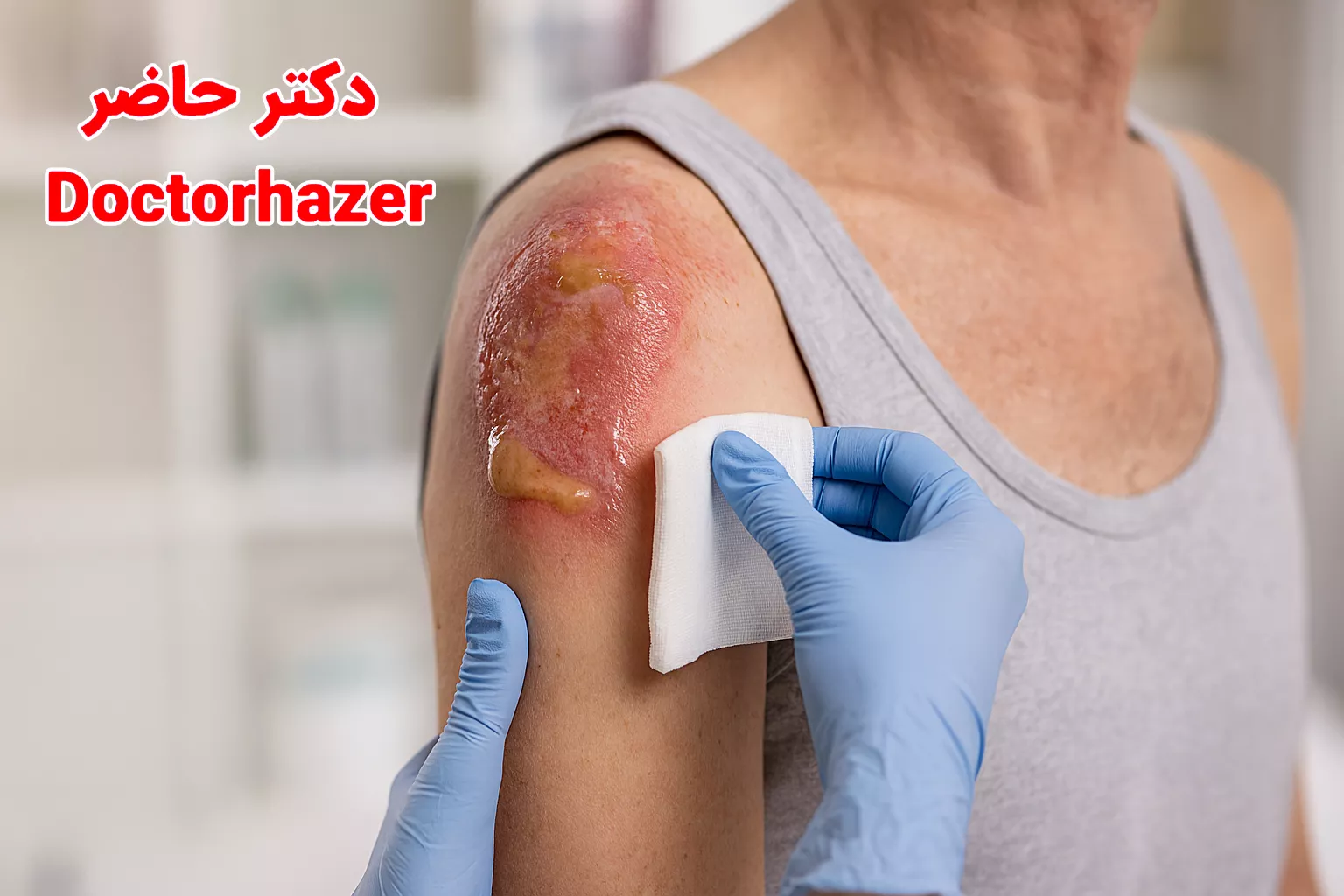 مراحل اولیه کمک رسانی به سوختگی