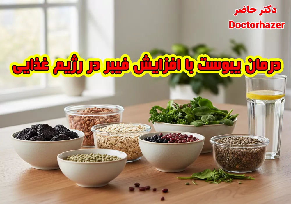 درمان یبوست با افزایش فیبر
