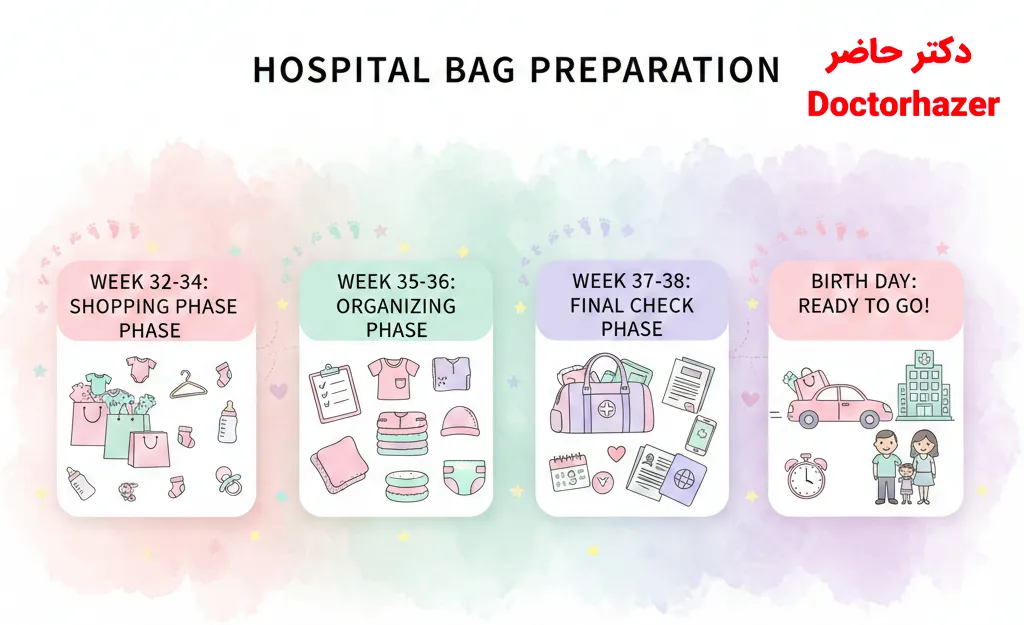 لیست کامل وسایل ضروری برای نوزاد